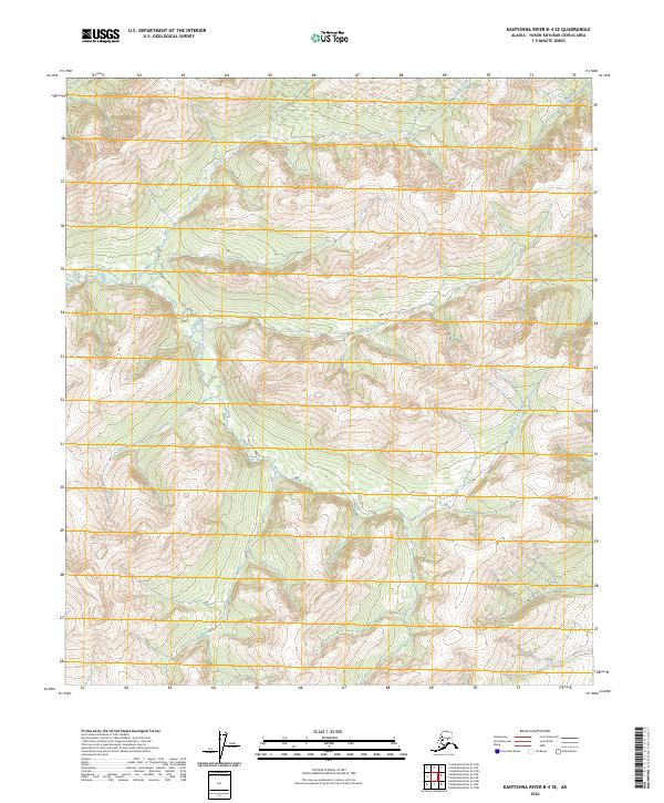 Kantishna River B-4 SE, AK — USGS 7.5-minute topo (2024)