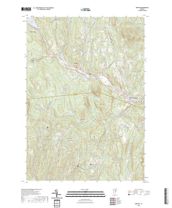 Groton, VT — USGS 7.5-minute topo (2024)