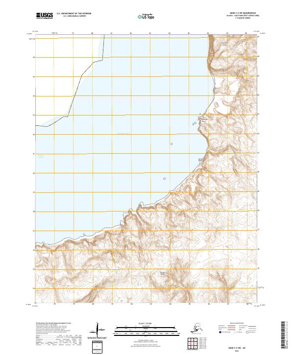 Adak C-4 SW, AK — USGS 7.5-minute topo (2021)