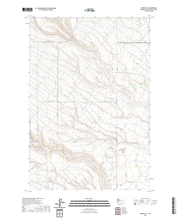 Phinny Hill, WA — USGS 7.5-minute topo (2023)