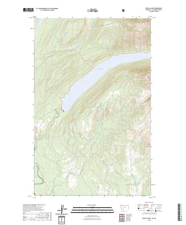 Kintla Lake, MT-BC — USGS 7.5-minute topo (2024)