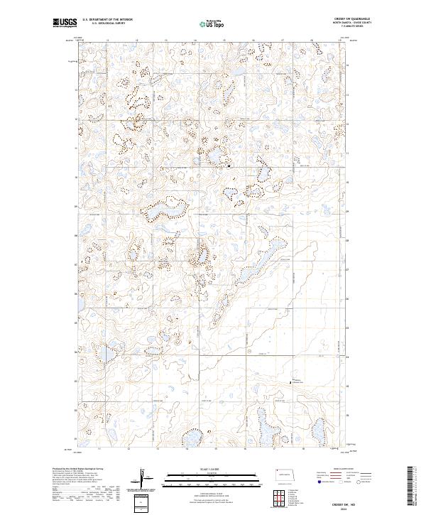 Crosby SW, ND — USGS 7.5-minute topo (2024)