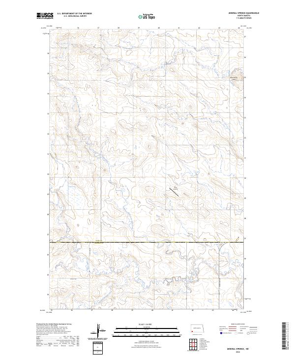 Mineral Springs, ND — USGS 7.5-minute topo (2024)