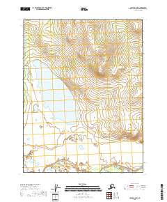Coleen A-5 SW, AK — USGS 7.5-minute topo (2018)