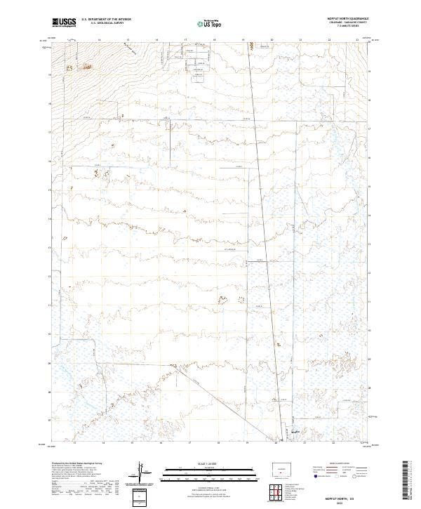 Moffat North, CO — USGS 7.5-minute topo (2022)