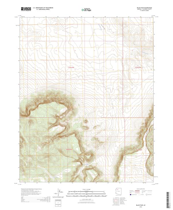 Black Tank, AZ — USGS 7.5-minute topo (2026)