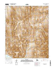 Teller C-6 SE, AK — USGS 7.5-minute topo (2014)