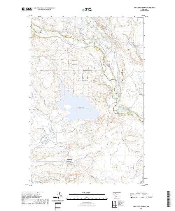 Split Rock Junction, MT — USGS 7.5-minute topo (2024)