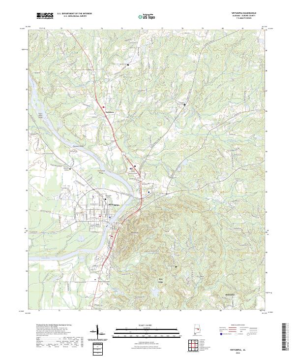 Wetumpka, AL — USGS 7.5-minute topo (2024)