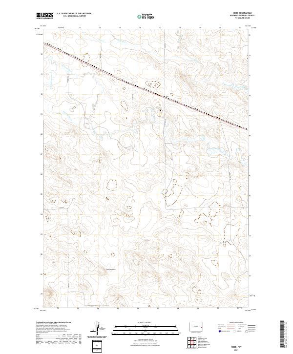 Node, WY — USGS 7.5-minute topo (2021)