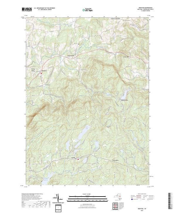 Grafton, NY — USGS 7.5-minute topo (2023)