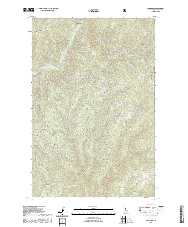 Osier Ridge, ID — USGS 7.5-minute topo (2024)