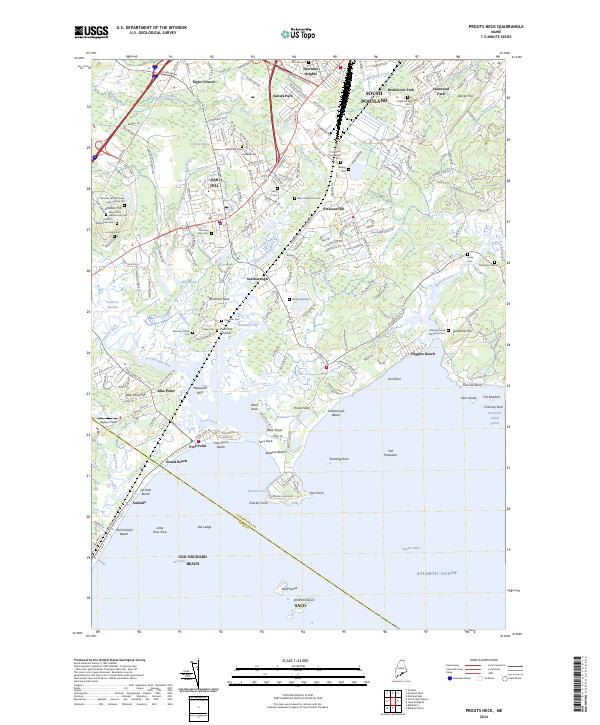 Prouts Neck, ME — USGS 7.5-minute topo (2024)