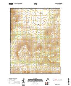 Coleen B-3 NE, AK — USGS 7.5-minute topo (2018)