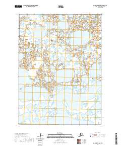 Baird Inlet B-5 NE, AK — USGS 7.5-minute topo (2020)