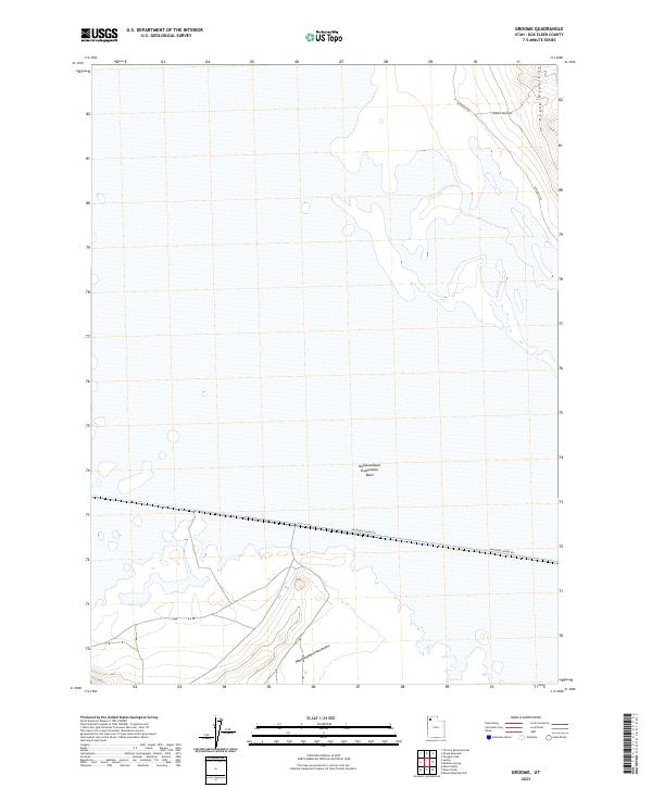 Groome, UT — USGS 7.5-minute topo (2023)
