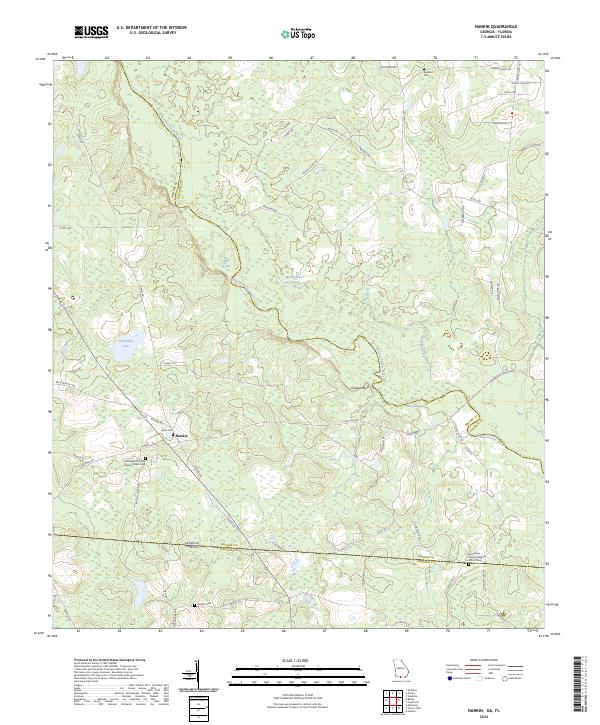 Nankin, GA-FL — USGS 7.5-minute topo (2024)