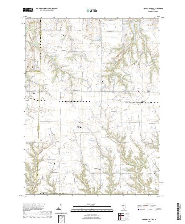 Farmington East, IL — USGS 7.5-minute topo (2024)
