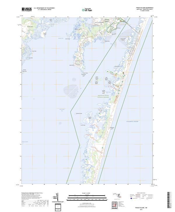 Tingles Island, MD — USGS 7.5-minute topo (2023)