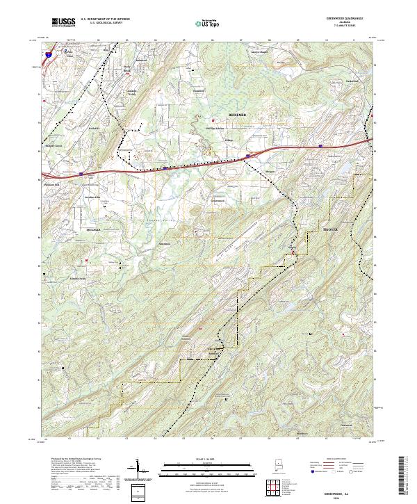 Greenwood, AL — USGS 7.5-minute topo (2024)