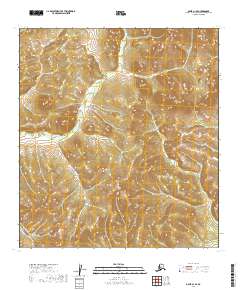 Ophir A-1 SE, AK — USGS 7.5-minute topo (2019)