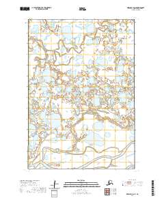 Marshall D-8 SE, AK — USGS 7.5-minute topo (2020)