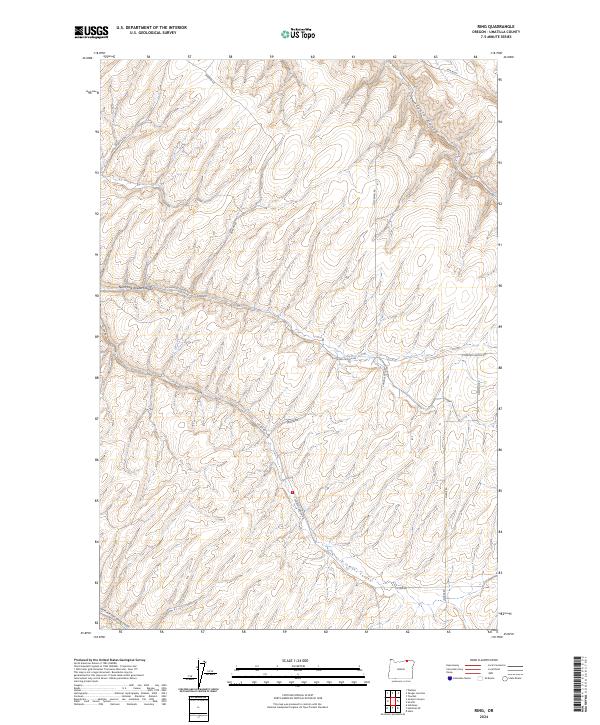 Ring, OR — USGS 7.5-minute topo (2024)
