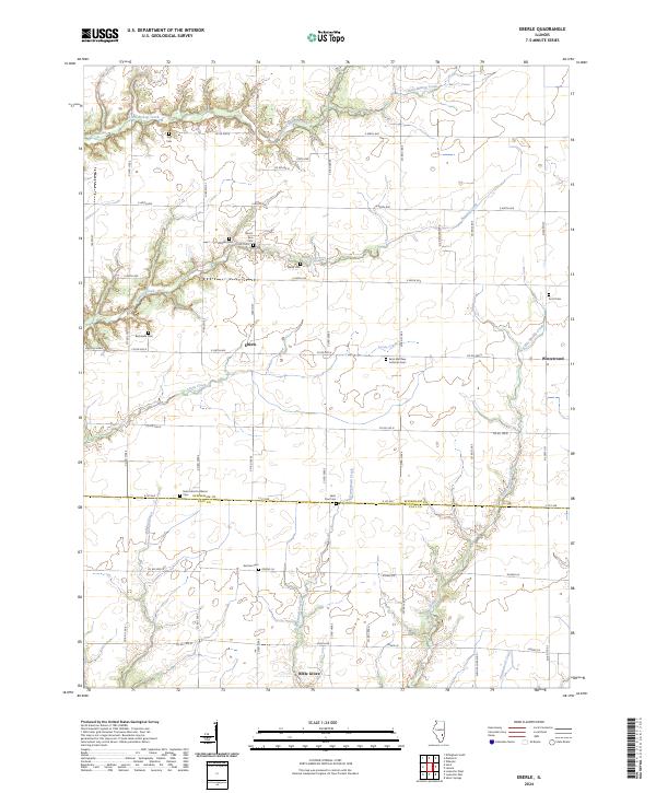 Eberle, IL — USGS 7.5-minute topo (2024)