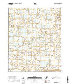 Meade River A-2 SE, AK — USGS 7.5-minute topo (2020)