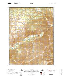 Coleen C-4 SW, AK — USGS 7.5-minute topo (2018)