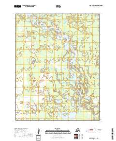 Fort Yukon D-5 SE, AK — USGS 7.5-minute topo (2018)