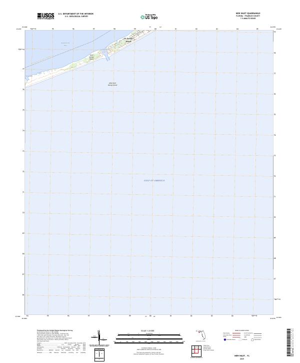 New Inlet, FL — USGS 7.5-minute topo (2025)