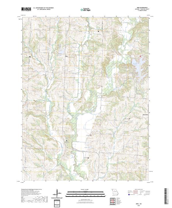 Mike, MO — USGS 7.5-minute topo (2023)
