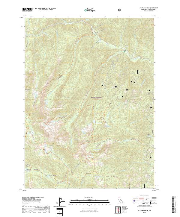 Ycatapom Peak, CA — USGS 7.5-minute topo (2021)