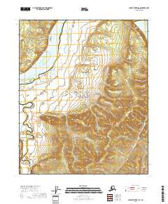 Charley River B-4 SE, AK — USGS 7.5-minute topo (2018)
