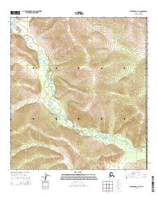 Tanacross B-1 SE, AK-YT — USGS 7.5-minute topo (2015)