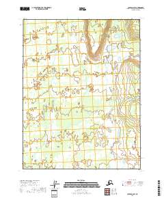 Coleen A-6 SW, AK — USGS 7.5-minute topo (2018)