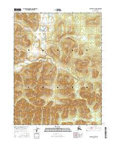 Bettles D-5 NE, AK — USGS 7.5-minute topo (2016)