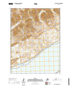 Port Moller B-4 NE, AK — USGS 7.5-minute topo (2020)