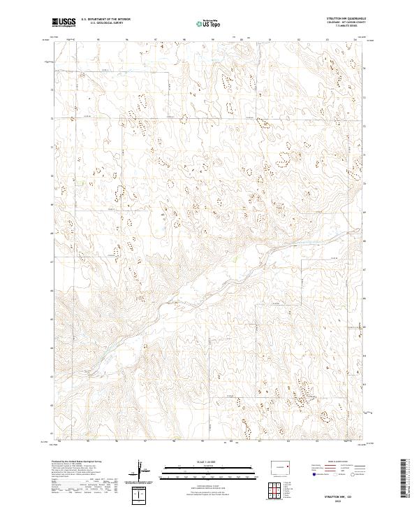 Stratton NW, CO — USGS 7.5-minute topo (2022)