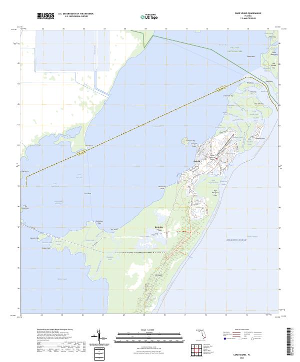 Card Sound, FL — USGS 7.5-minute topo (2024)