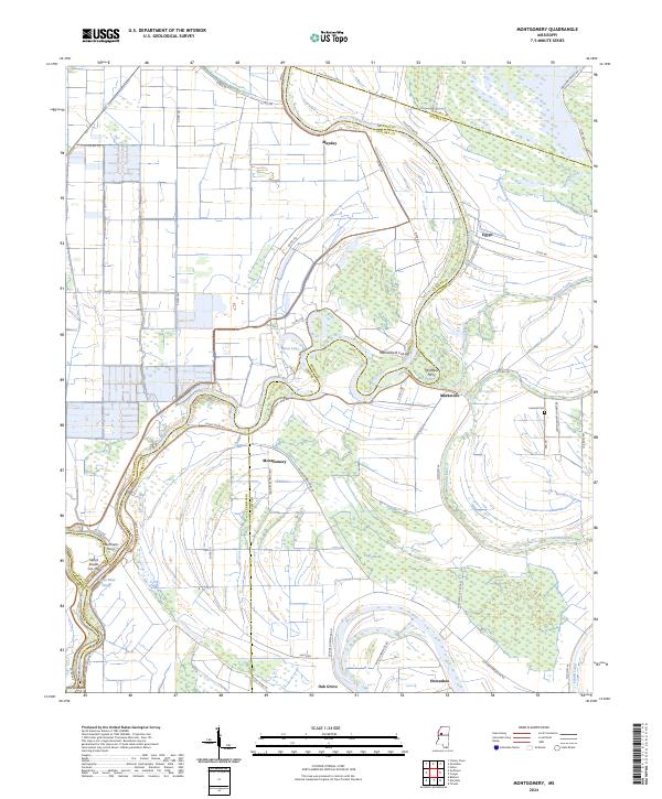 Montgomery, MS — USGS 7.5-minute topo (2024)