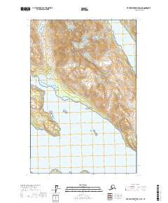 Mount Fairweather D-3 NE, AK — USGS 7.5-minute topo (2017)