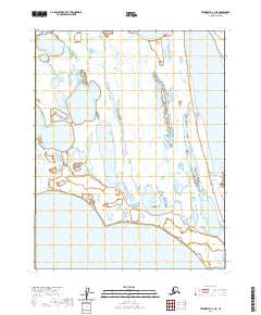 Teshekpuk C-1 NE, AK — USGS 7.5-minute topo (2020)