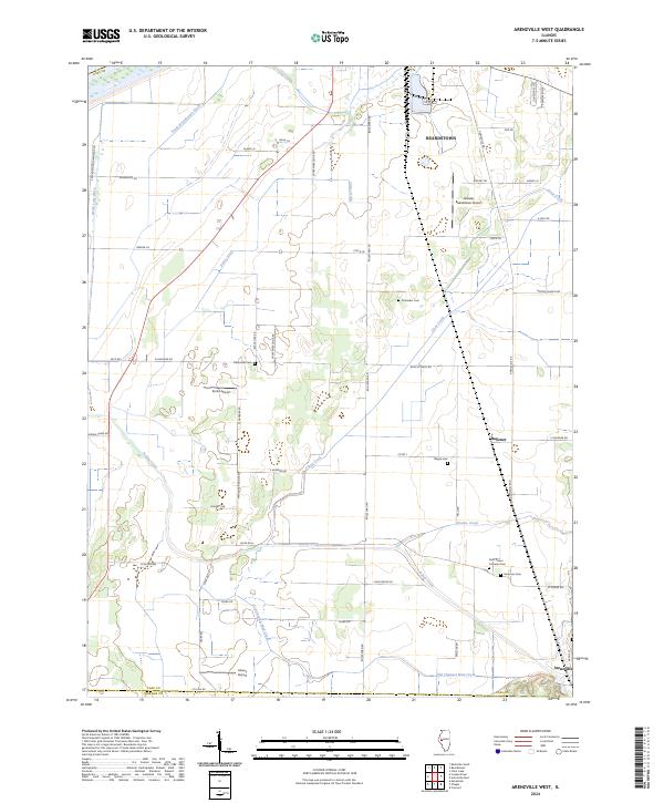 Arenzville West, IL — USGS 7.5-minute topo (2024)
