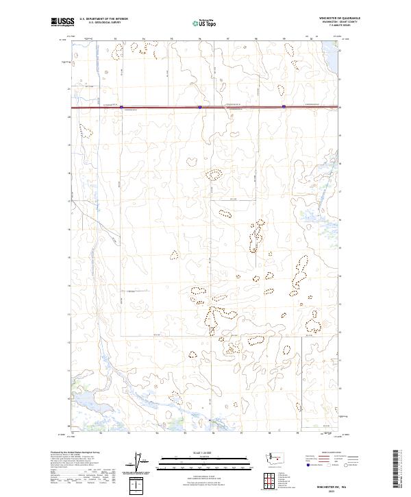 Winchester SW, WA — USGS 7.5-minute topo (2023)