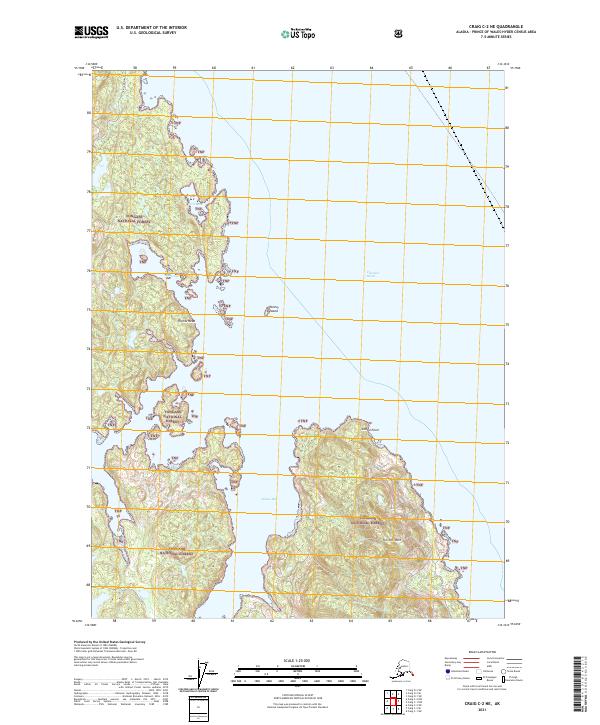 Craig C-2 NE, AK — USGS 7.5-minute topo (2021)