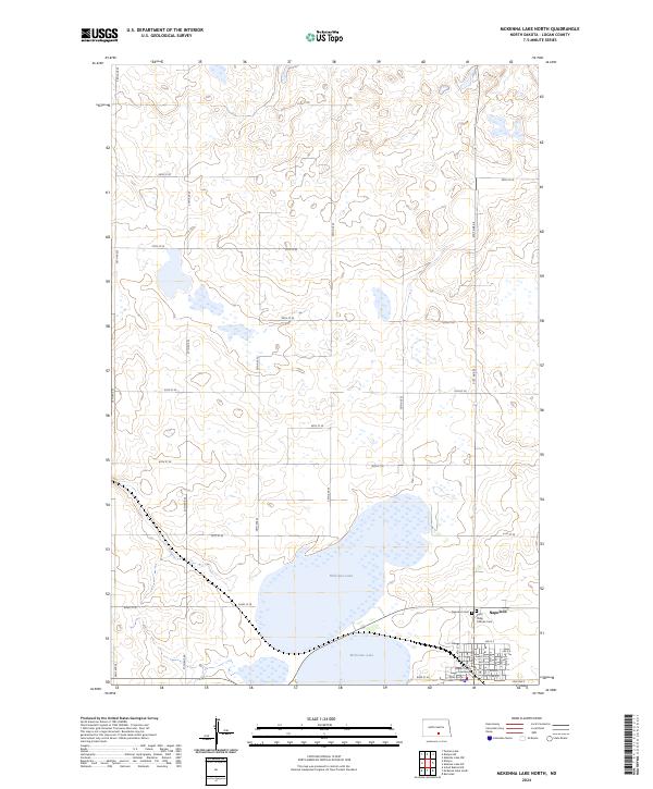 McKenna Lake North, ND — USGS 7.5-minute topo (2024)