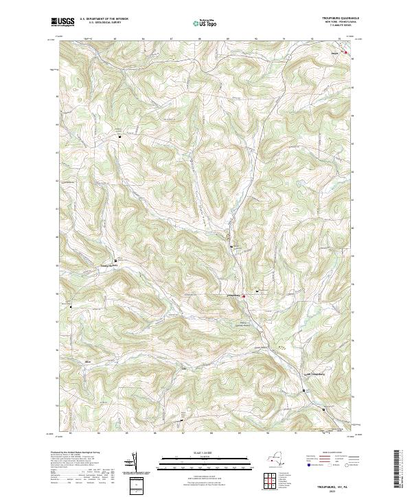 Troupsburg, NY-PA — USGS 7.5-minute topo (2023)