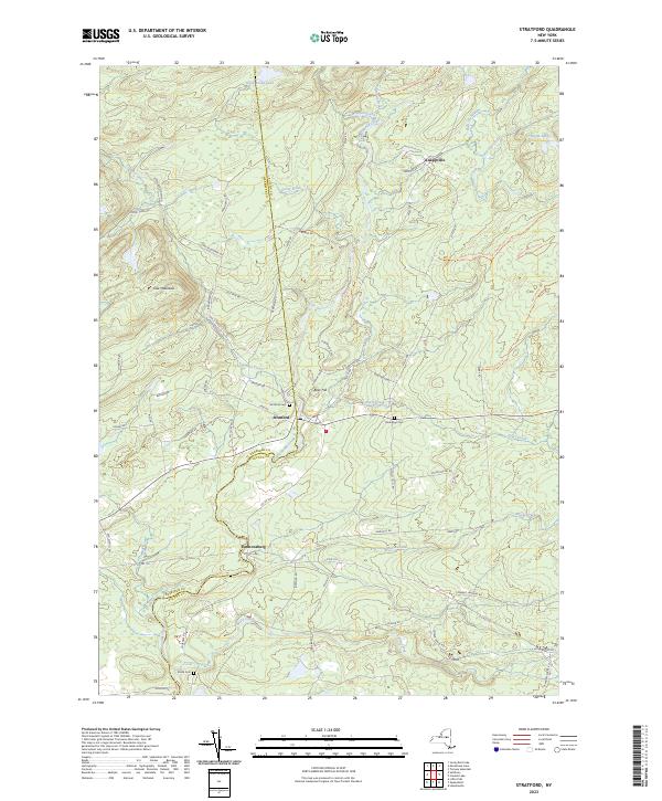 Stratford, NY — USGS 7.5-minute topo (2023)